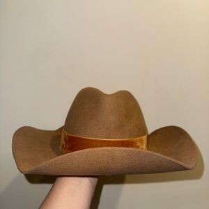 Lack Of Color 100% Australian Wool The Mirage Wide Brim Fedora Women’s (55 sm)